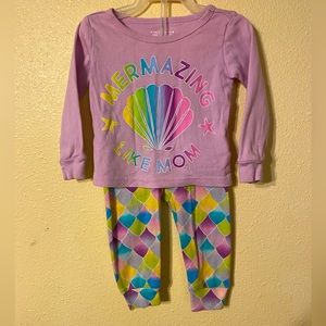 The Children’s Place, Infant's 3-6M Long Sleeve Shirt & Pants Mermazing like mom